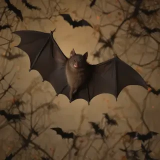 images of halloween bats