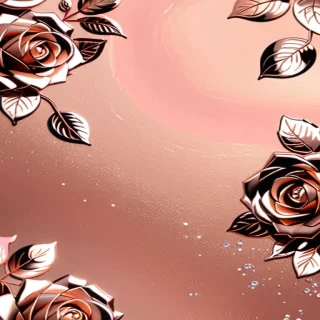 rose gold cute aesthetic wallpapers