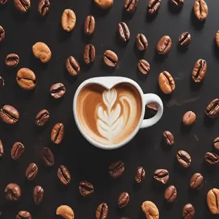 coffee wallpaper aesthetic