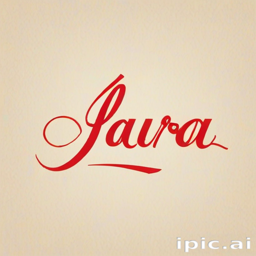 laura in cursive