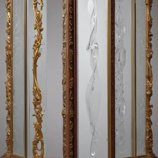 transparent divider