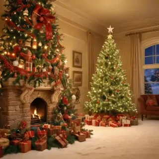 pretty christmas wallpaper