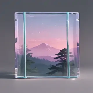 aesthetic transparent