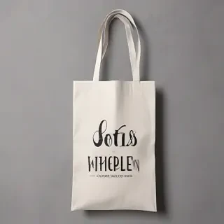 tote bag mockup