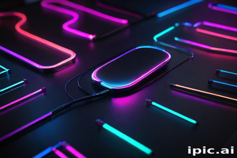 4k neon phone wallpaper
