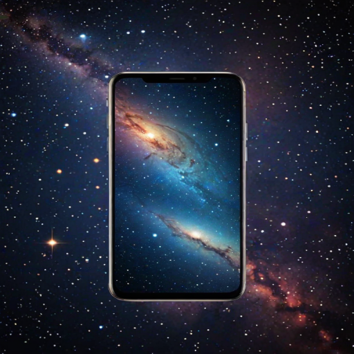 space background phone