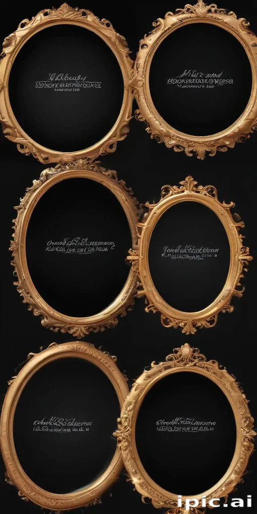 oval frame clipart