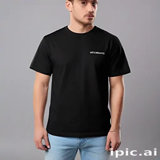 black mockup shirt