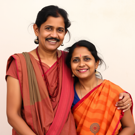 indian mom and son