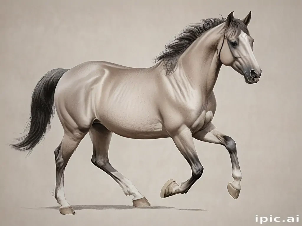 horse image for drawing