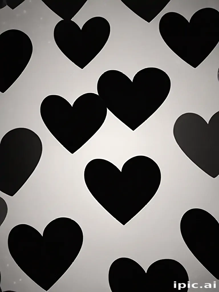 black hearts wallpaper