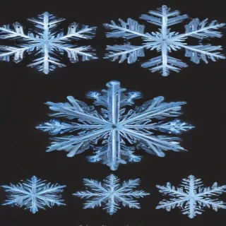 snowflake clipart with transparent background