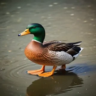 background duck
