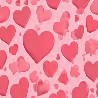 heart background aesthetic
