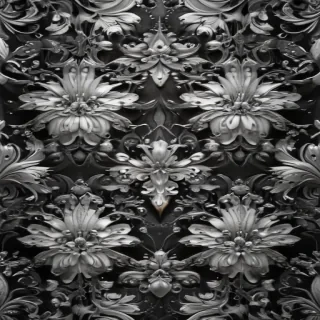 black and white pattern