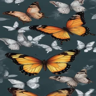 butterfly drawign