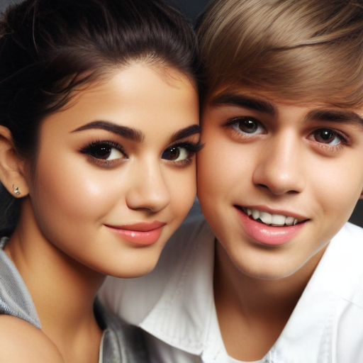 how old is selena gomez and justin bieber