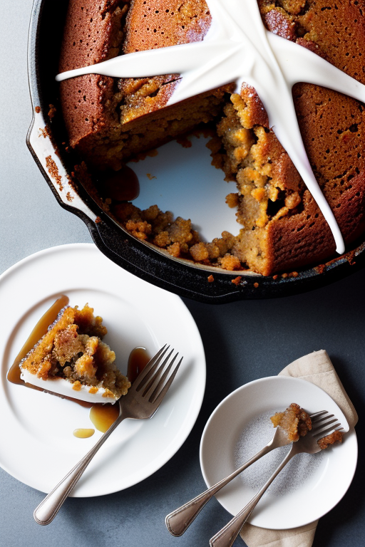 sticky toffee carrot cake pudding