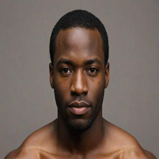 black man