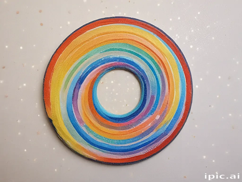 rainbow back round