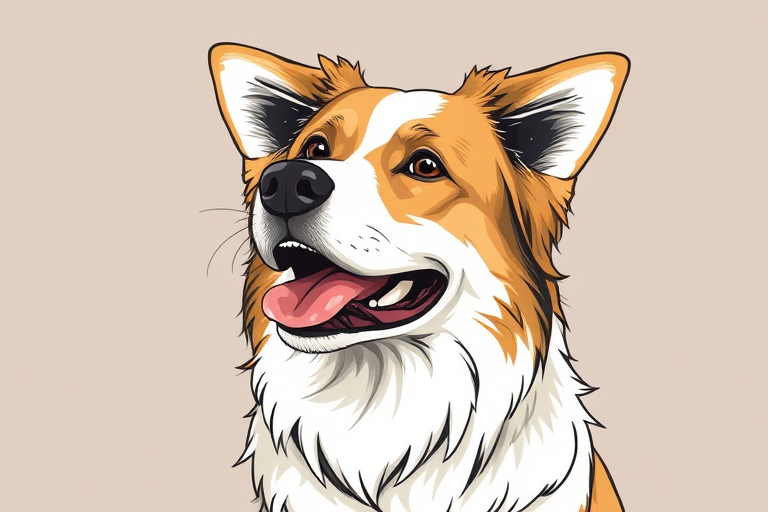 dog illustration