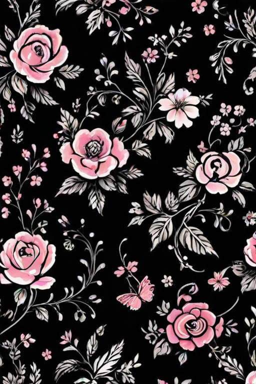 classy girly black wallpaper iphone