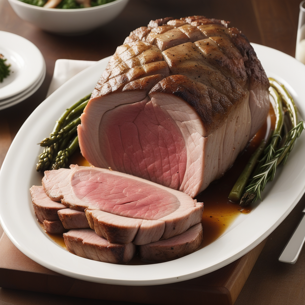 pork loin rib eye roast