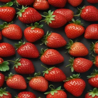 strawberry background aesthetic