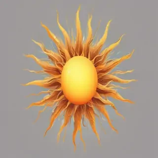 sun clip art transparent background