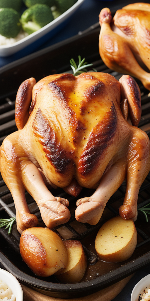 port a pit chicken recipe