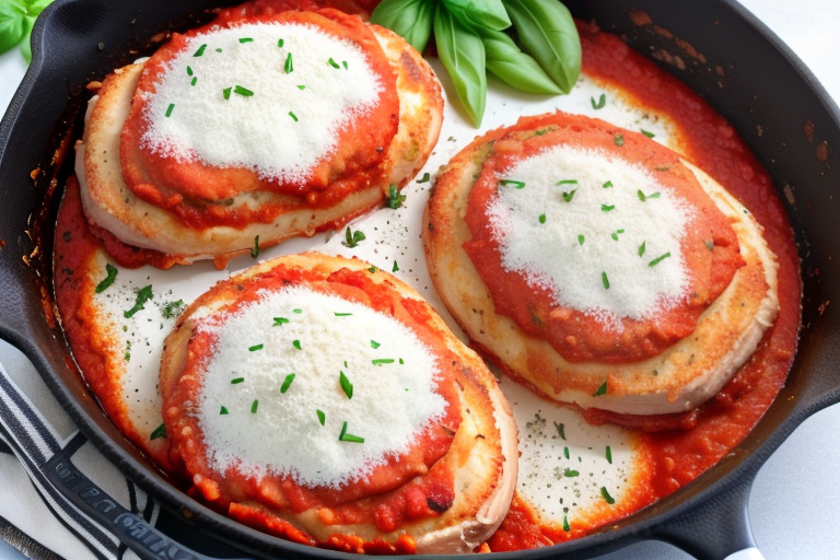 dump and bake chicken parmesan