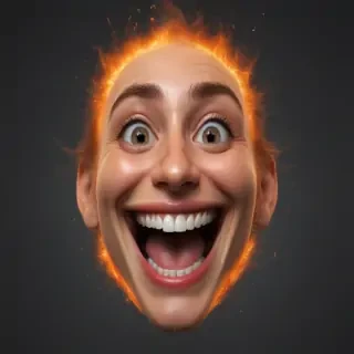 happy face transparent background