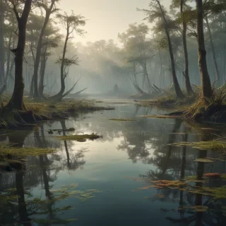 swamp background
