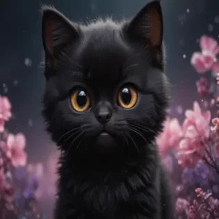 cute backgrounds black