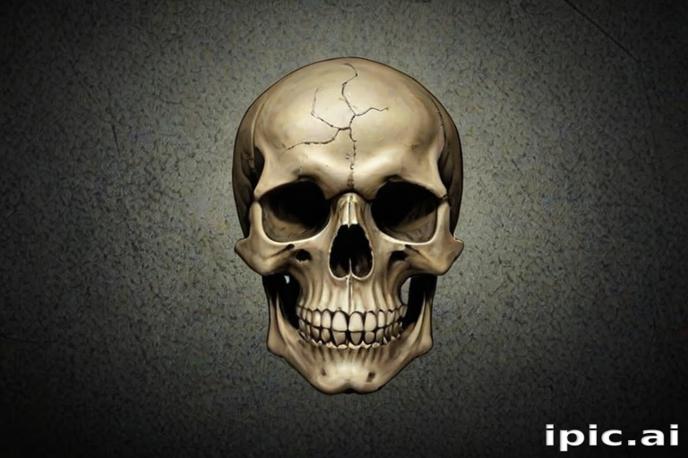 skull background