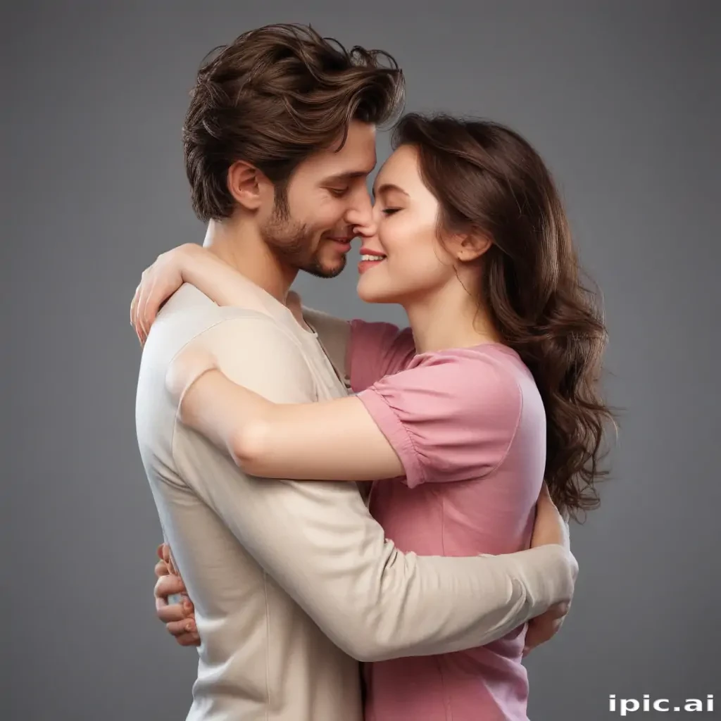 hugging png