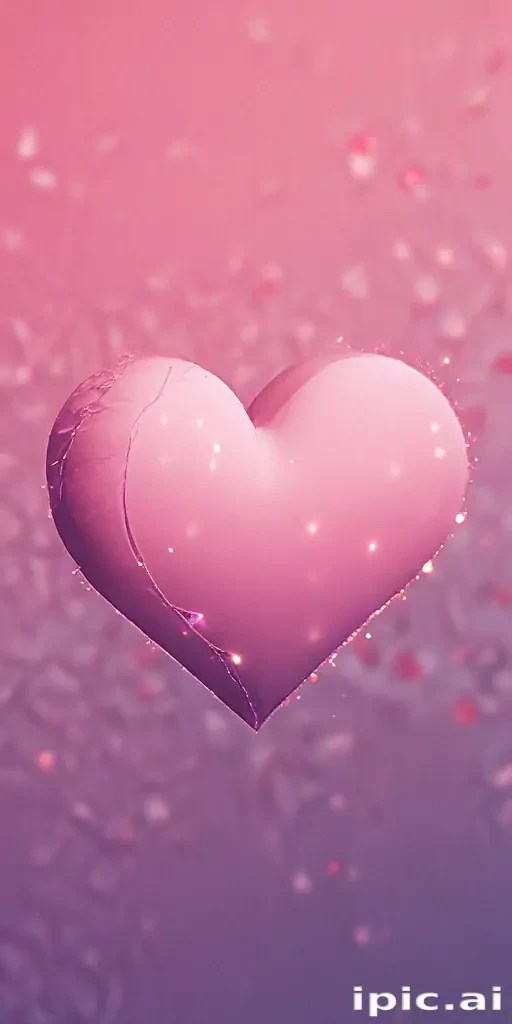 aesthetic heart wallpaper