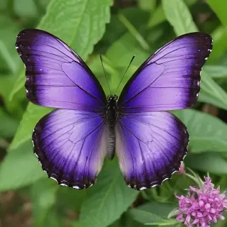 purple butterfly