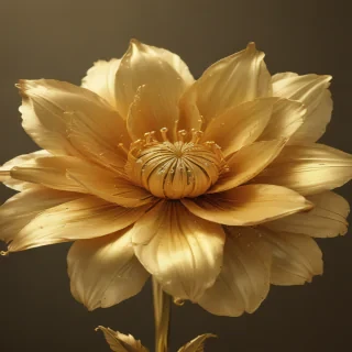 gold flower