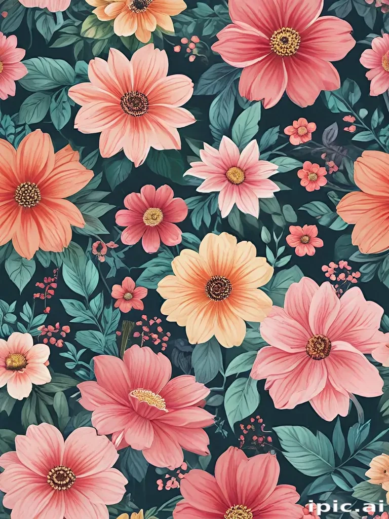 floral computer wallpaper