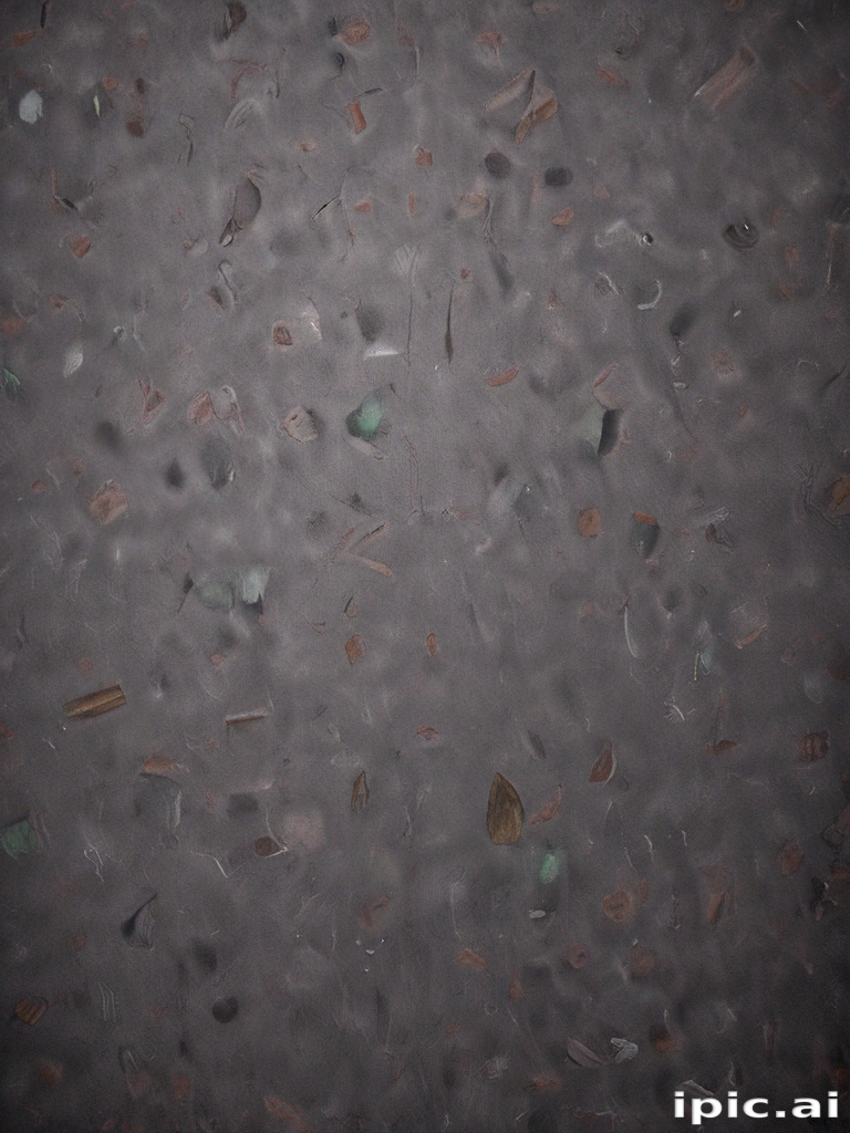 Staples Texture A Close-Up View of Textured Surface with Various Particles and Colors.