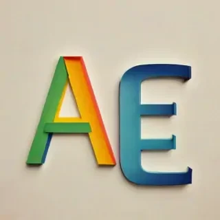 letters as images