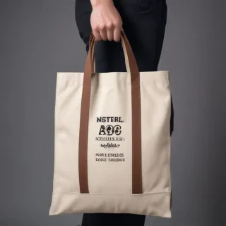 canvas bag mockup