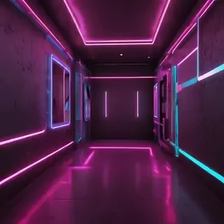 neon background aesthetic