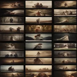 film strip template