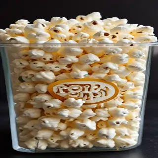 transparent popcorn