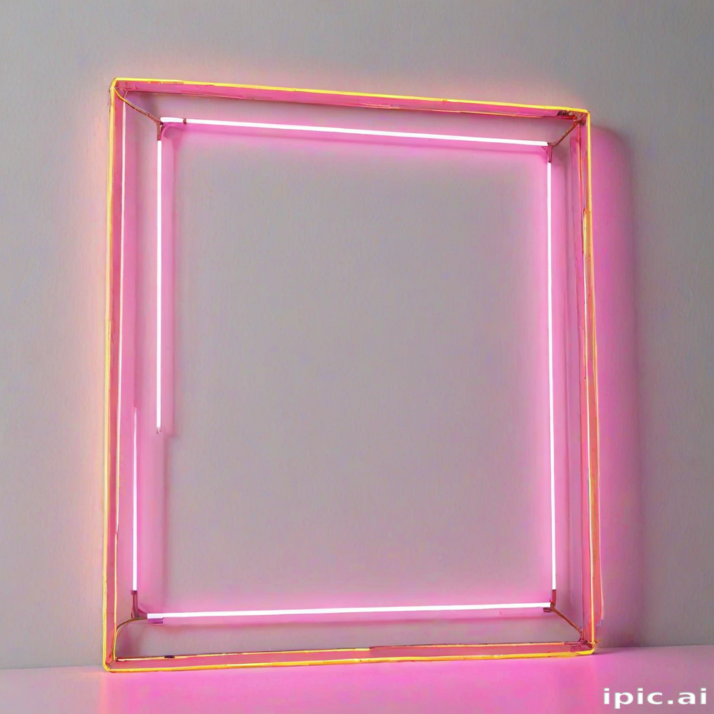 neon frame