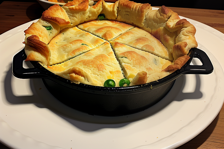 cheddar bay biscuit chicken pot pie