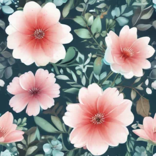 watercolor flower background