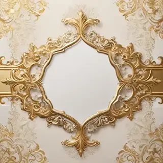 elegant white and gold background